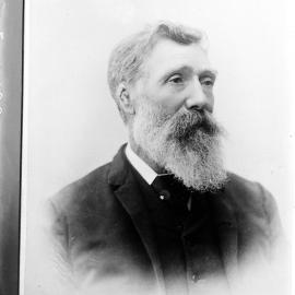 Portrait of an unidentified bearded man.