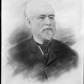 Portrait of an unidentified bearded man.