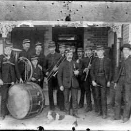 The Benalla Band ‘in the early days’.