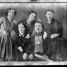 A posed group of unidentified people.