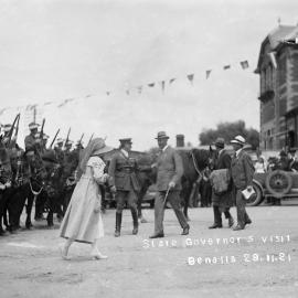 The Governor of Victoria’s visit to Benalla on 28th November 1921.