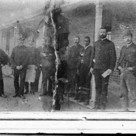 Police staff at Benalla