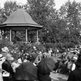 Scene in the Botanical Gardens at Benalla.