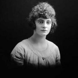 Studio portrait of  Mrs. S. Kelly.