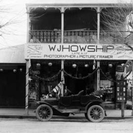 W.J. Howship's business premises in Nunn Street, Benalla.