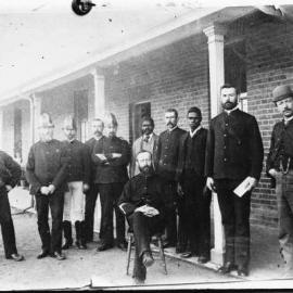Police staff at Benalla