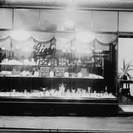 The window display in Sullivan’s Gift Shop, 69 Nunn Street, Benalla.