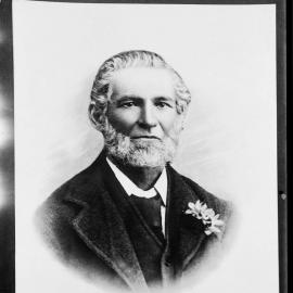 A head and shoulders portrait of an unidentified man.