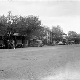 A busy street scene in central  Benalla.