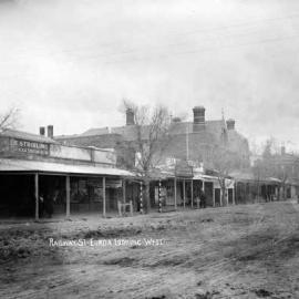 Railway Street Euroa, looking West.