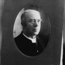 Portrait of an unidentified clergyman.