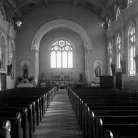 Interior view of St. Joseph’s Roman Catholic Church, Benalla.