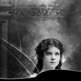 Studio portrait of Miss Donaghue.
