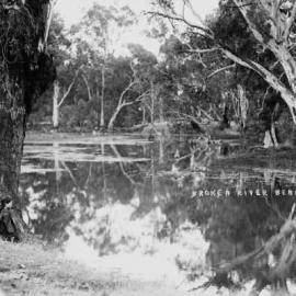 A scenic view of the Broken River at Benalla.