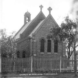 The Anglican Church building in Barr Street Tungamah.