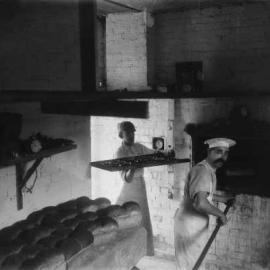 Interior view of Weatherill’s bakehouse.