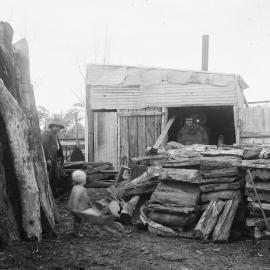 T. Coish's wood yard or timber yard in Benalla.
