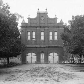 The façade of the Benalla Fire Station.