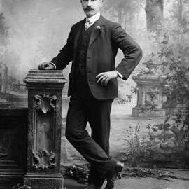 Studio portrait of Mr. Gilbert.