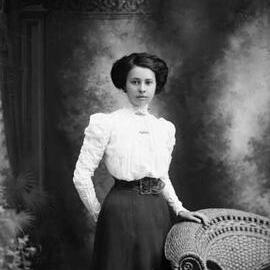 Studio portrait of Miss Howard.