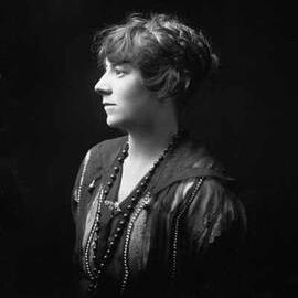 Studio portrait of Miss Young.