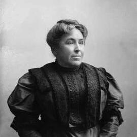 Studio portrait of Mrs. Black.