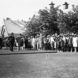 A croquet event at Benalla.