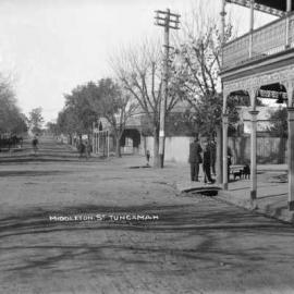 A view of Middleton Street, Tungamah.