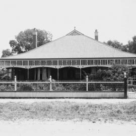 Front view of a double-fronted dwelling, ‘Mont Alto’,  Benalla.