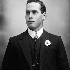 Studio portrait of a well dressed young man.