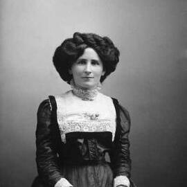 Studio portrait of Miss Newson.