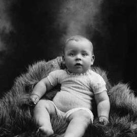 Studio portrait of a baby. Family name Taylar or Taylor.