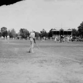 A tennis tournament in Benalla.
