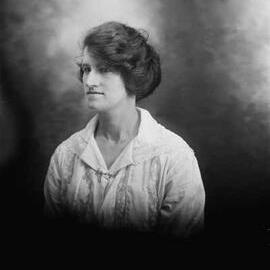 Studio portrait of Miss K. Kerby.