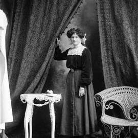 Studio portrait of Miss Brown.