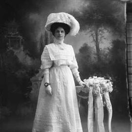 Studio portrait of Miss Richardson.
