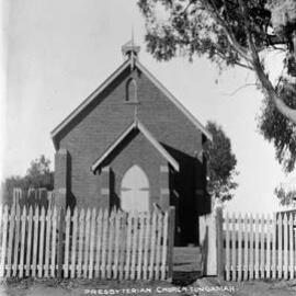 The Presbyterian Church  building in Tungamah.