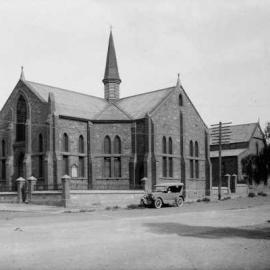 Exterior view of the Sulphide Street Methodist Church in Broken Hill, New South Wales.