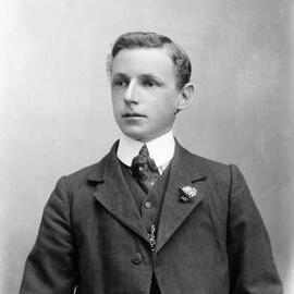 Portrait of a young man - family name Woods.