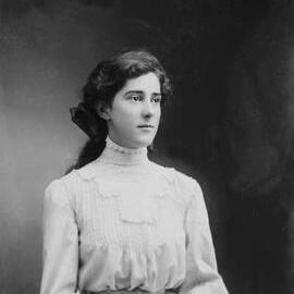 Sudio portrait of a young woman.