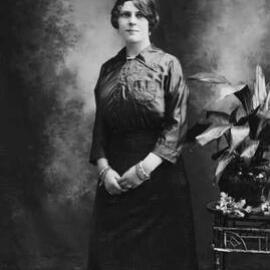 Studio portrait of Miss McGee.