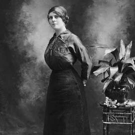 Studio portrait of Miss McGee.