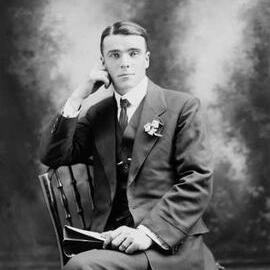 Studio portrait of a well dressed young man.