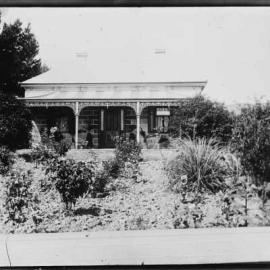 Victorian house and garden.
