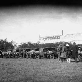 Motor vehicle promotion in Benalla.