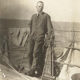 Oceanographer on "Meteor" preparatory expedition.