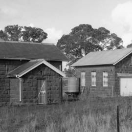 The former Dunkeld Police Station lockup and outbuildings, Dunkeld, Victoria.