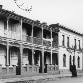 Housing in King William Street, Fitzroy, Melbourne.