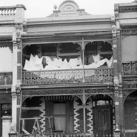 A house in Bell Street, Fitzroy, Melbourne.