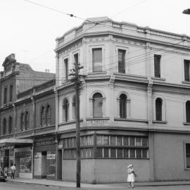 Business and retail buildings in Brunswick Street, Fitzroy, Melbourne.